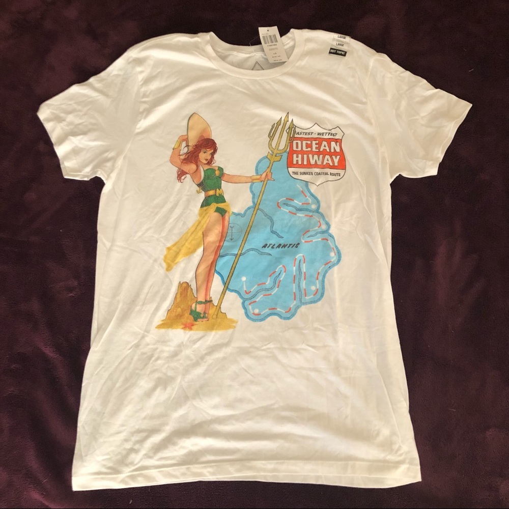 Aquaman Mera Bombshell t-shirt